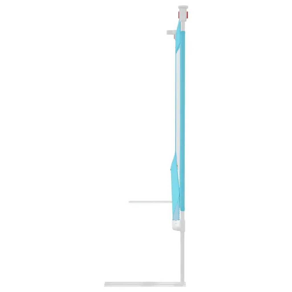 Toddler Bed Rail for Kids Blue 200x25 cm Fabric Protection Guard