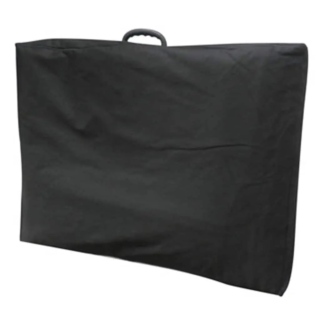Portable Facial Treatment Chair for Salon Use White Faux Leather 185 x 78 x 76 cm