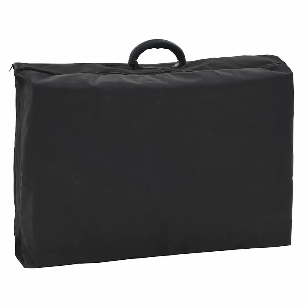 Portable Facial Treatment Chair for Salon or Home Use Faux Leather Massage Bed 185 x 78 x 76 cm