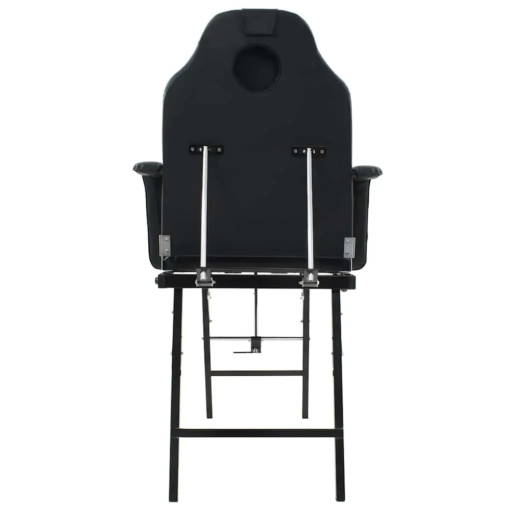 Portable Facial Treatment Chair for Salon or Home Use Faux Leather Massage Bed 185 x 78 x 76 cm