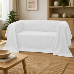 Specifications of the Cream Suede Couch Slipcover 210 x 280 cm