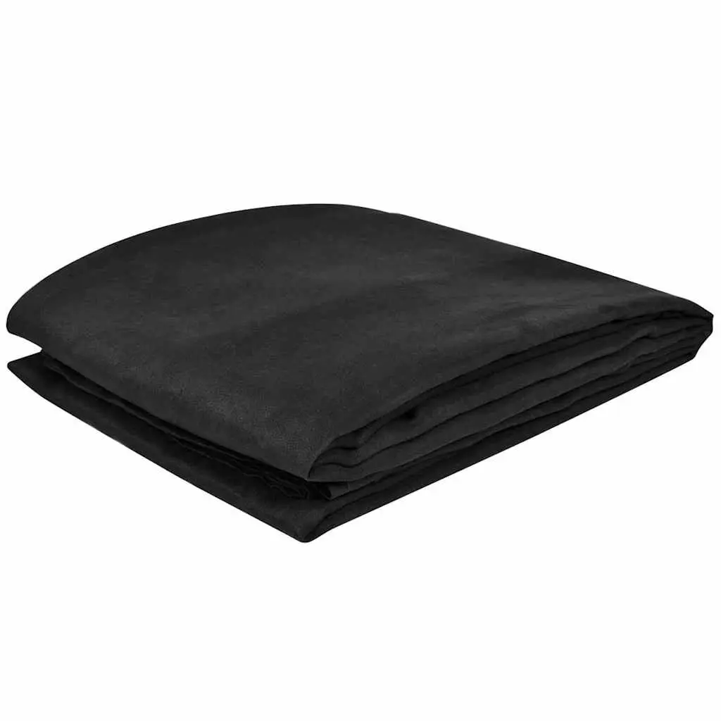 Couch Slipcover 270 x 350 cm for Protection Anthracite Suede Fabric