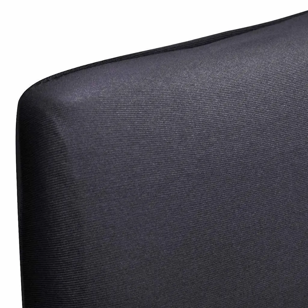 Stretchable Chair Covers Set 4 pcs Anthracite