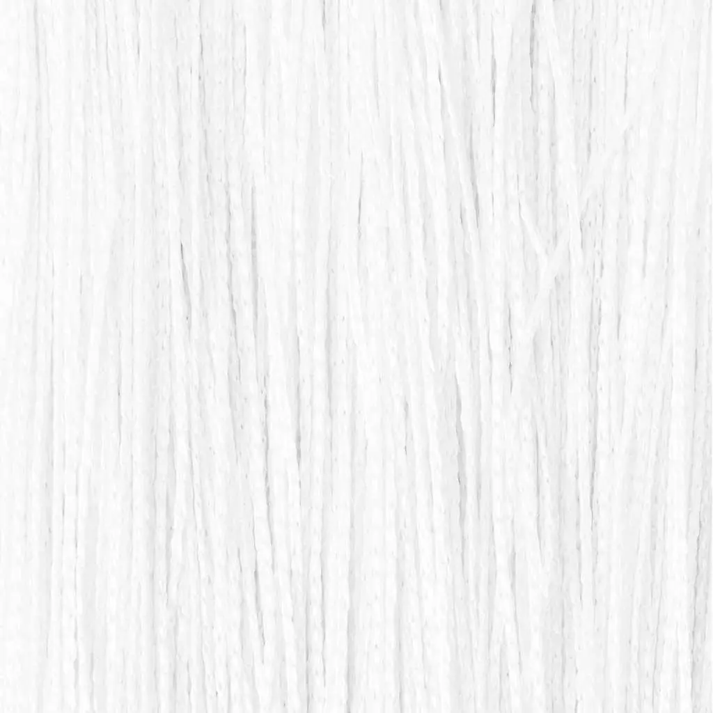 String Curtains 100x250cm White Door Panel Polyester 2 Piece Room Divider Decorative Drapes