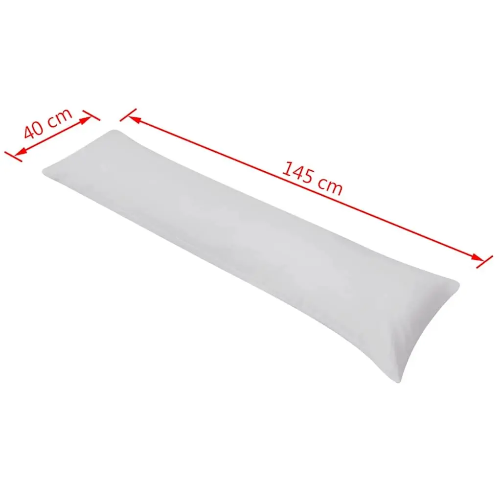Body Pillow for Side Sleepers 40x145 cm Grey Long Sleep Support Comfort Pillow