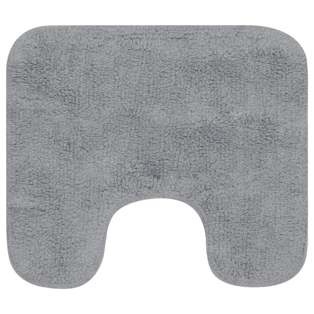 3-Piece Cotton Bathroom Mat Set