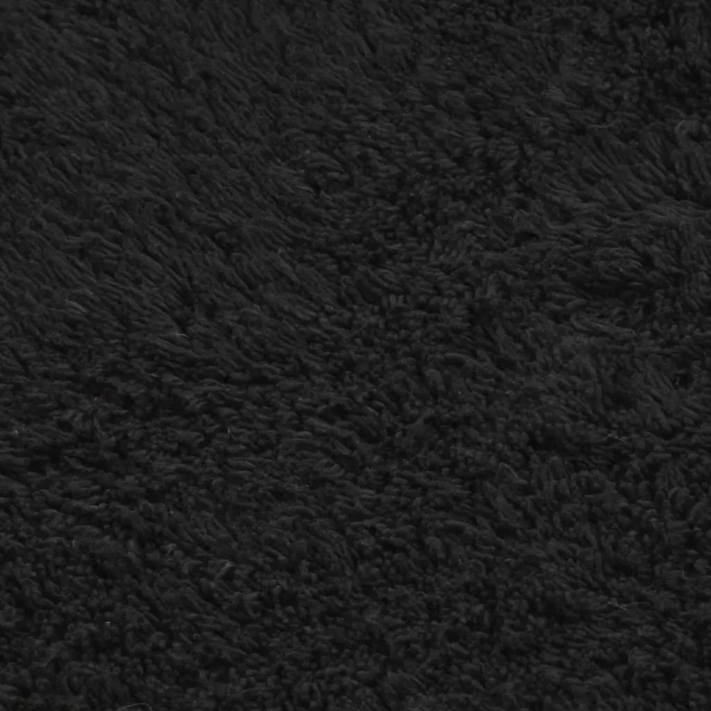 Bathroom Mat Set 2 Pieces Anthracite Non-Slip Bath Floor Pedestal Mats