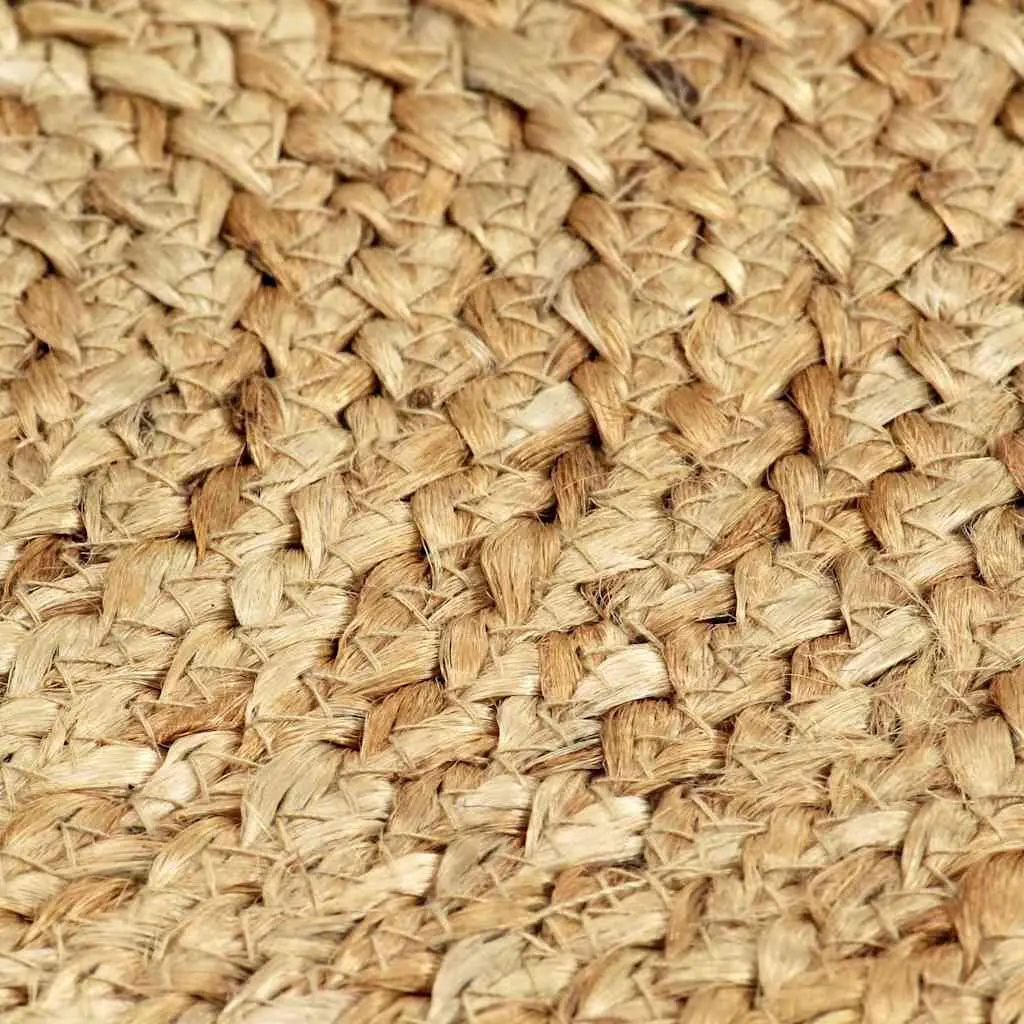 Handwoven Jute Placemats Kitchen Dining Table 38cm Natural Brown Set of 4