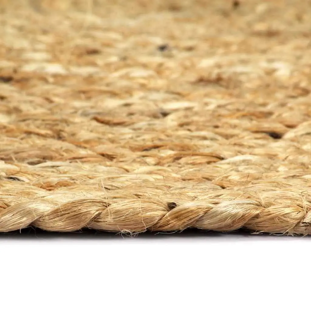 Handwoven Jute Placemats Kitchen Dining Table 38cm Natural Brown Set of 4