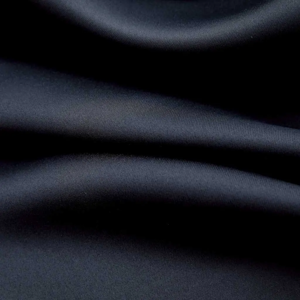 Blackout Curtain with Metal Rings Privacy Light Blocking Window Drape 290x245cm