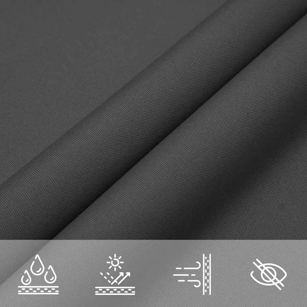 Rectangular Sunshade Sail Oxford Fabric Garden Patio Outdoor Canopy 4x5m