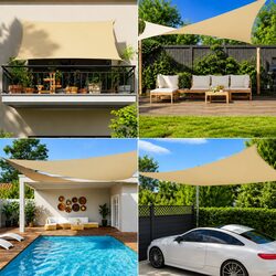 Specifications of Triangular Sunshade Sail for Outdoor Use