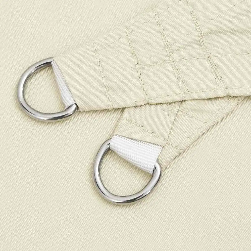 Rectangular Sunshade Sail 4x5 m in Cream