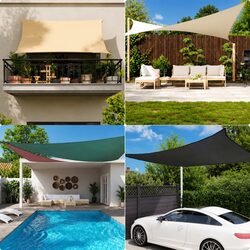 Specifications of Rectangular Sunshade Sail 3.5x5 m White