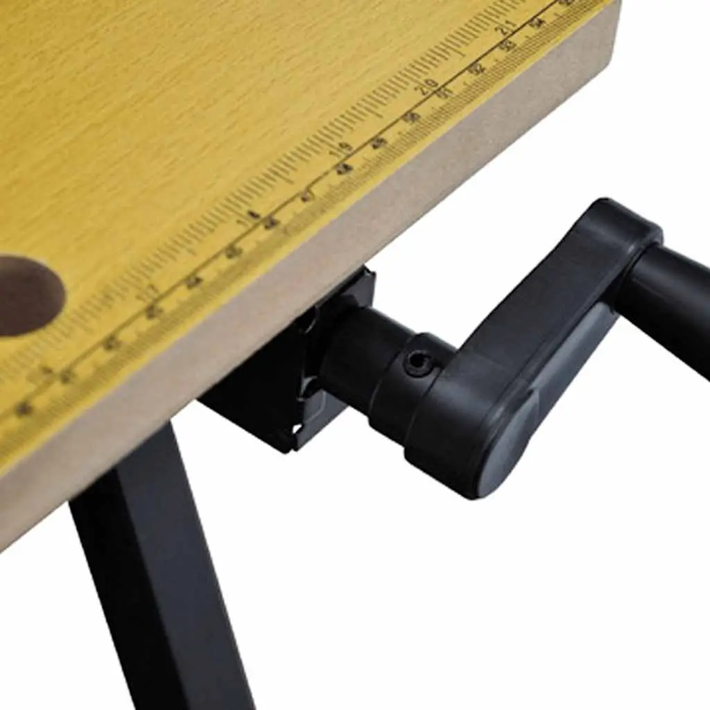 Foldable Yellow Workbench with Storage