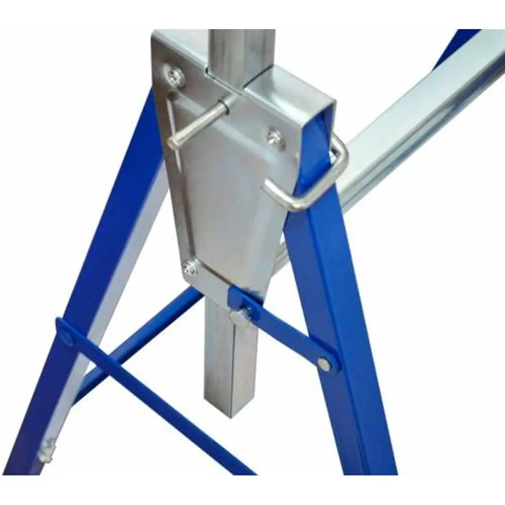 Scaffolding Trestles Set of 2 Adjustable Folding Work Bench Trestle Steel Frame