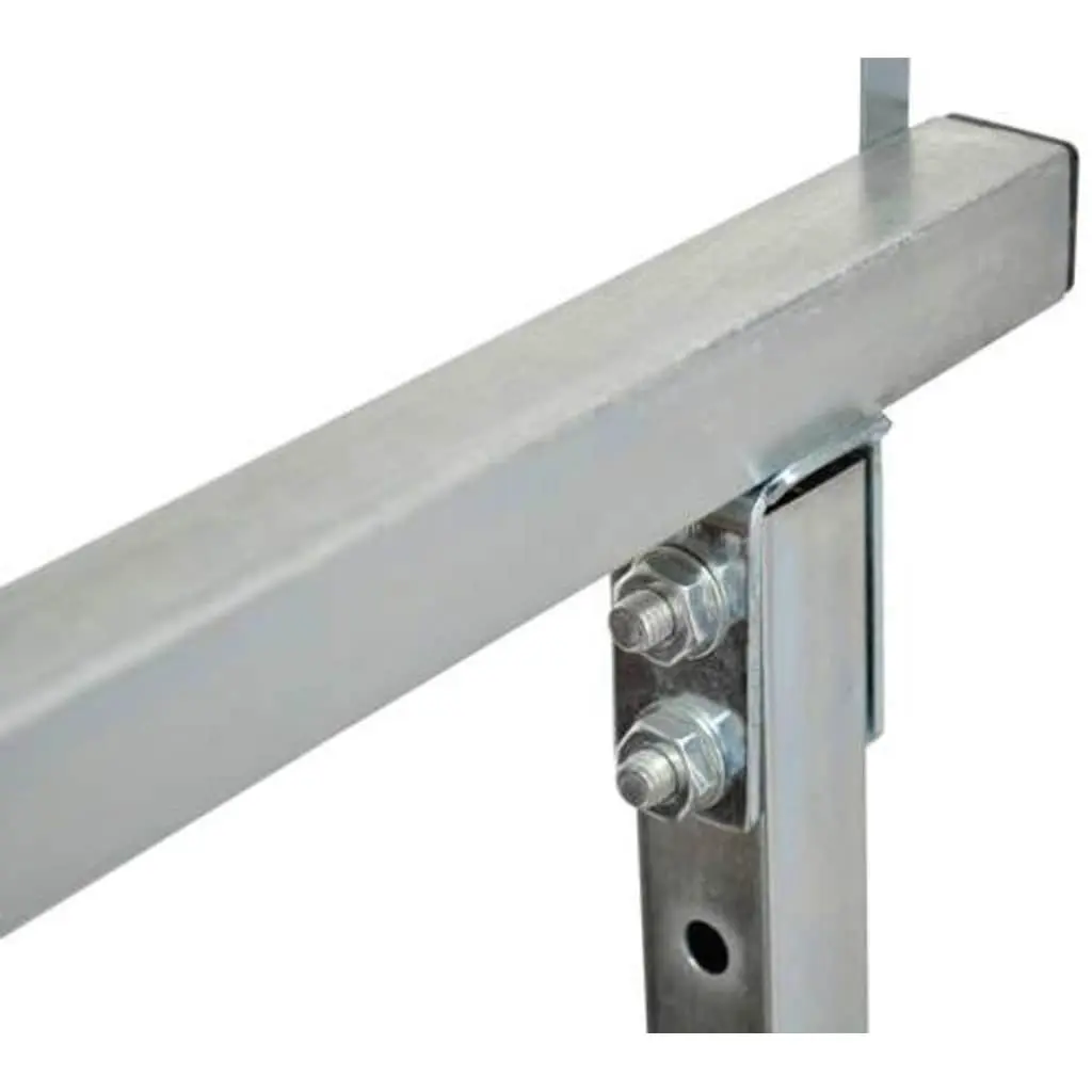 Scaffolding Trestles Set of 2 Adjustable Folding Work Bench Trestle Steel Frame
