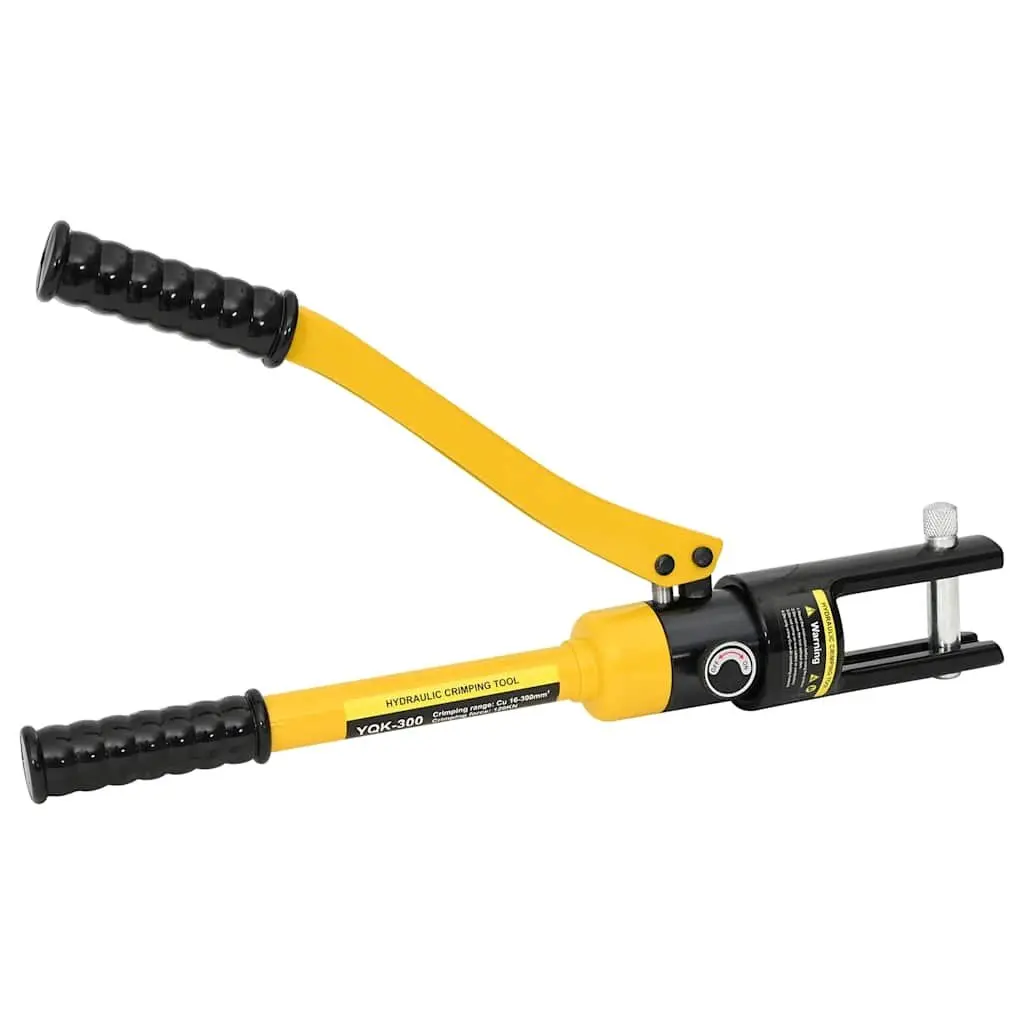 Hydraulic Crimping Tool Cable Lug Crimper 10-300mm² 360° Rotating Head Pliers