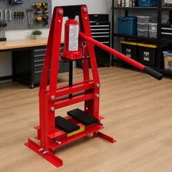 6-Ton Hydraulic Floor Shop Press Heavy Duty Automotive Bearing Bushing Press