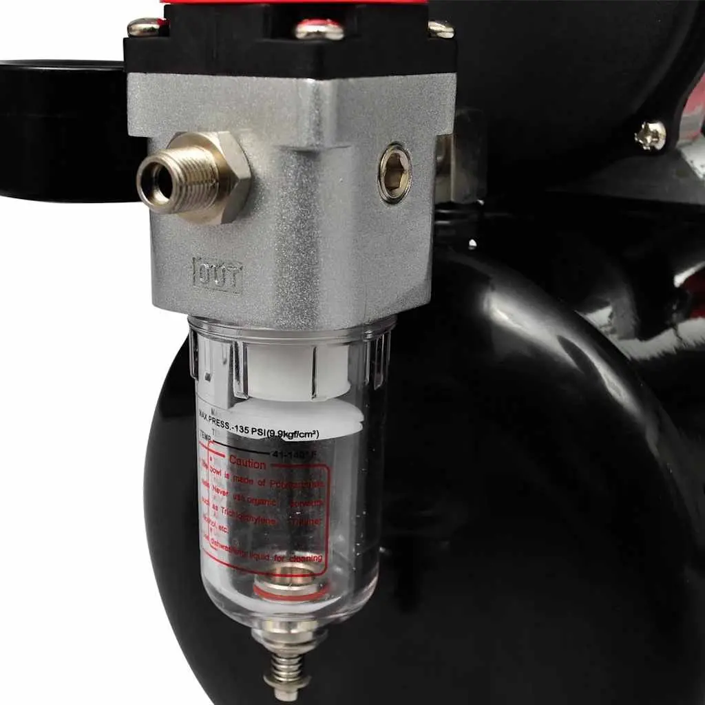 Airbrush Compressor Set with 2 Spray Guns Portable Mini Piston Tank Accessories