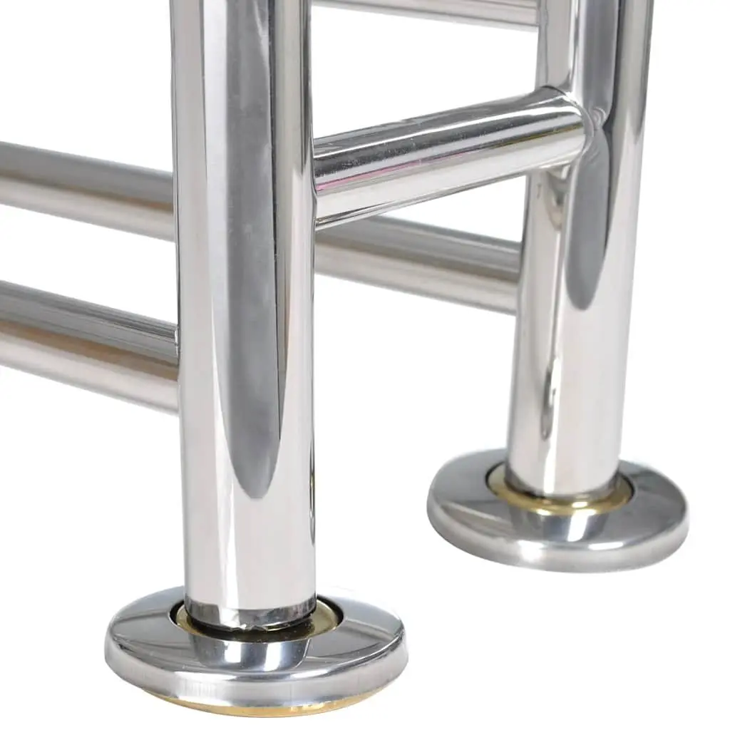Stainless Steel Wall Mounted Towel Rack Bathroom 6 Tubes