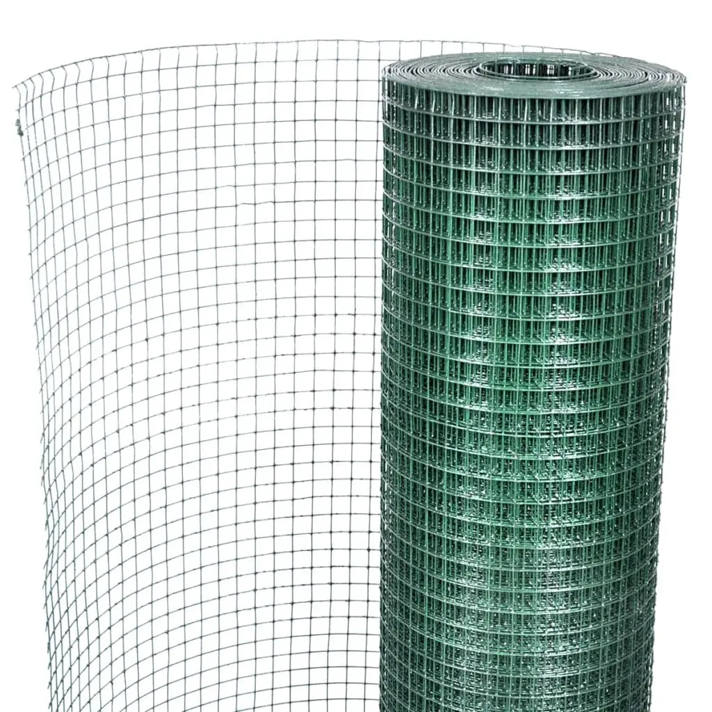 25x1m Green Wire Mesh Fence Panel