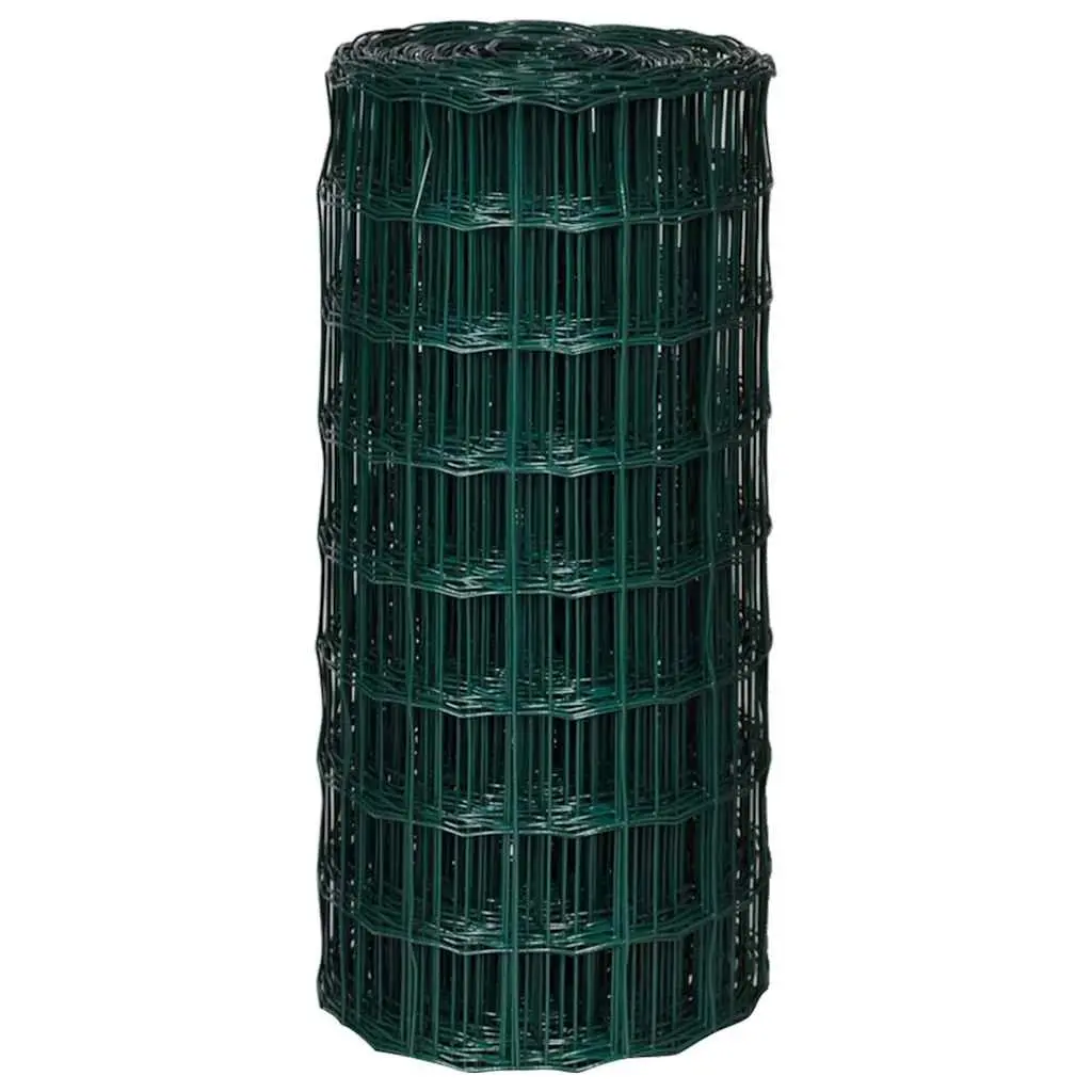 Euro Fence Panel Steel Wire 10x0.8m Garden Poultry Farm Fencing Barrier