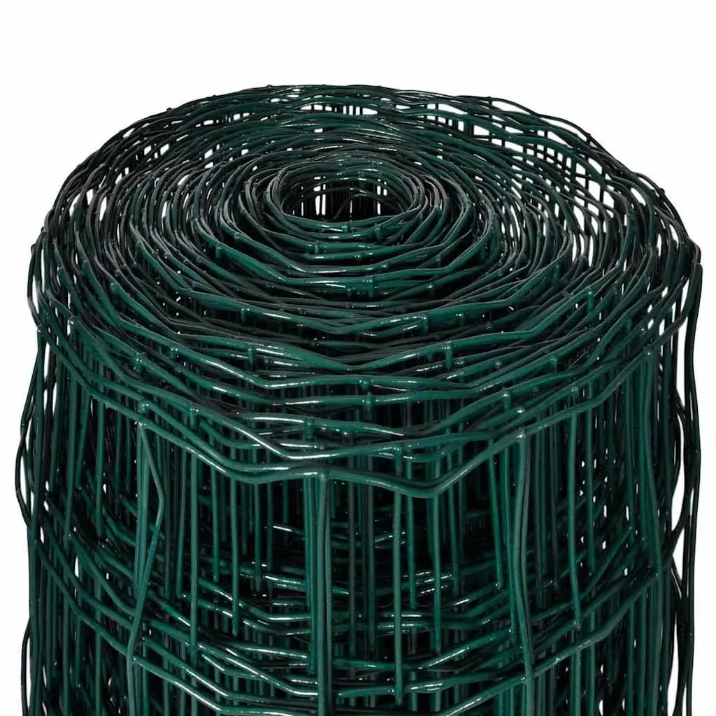 Euro Fence Panel Steel Wire 10x0.8m Garden Poultry Farm Fencing Barrier