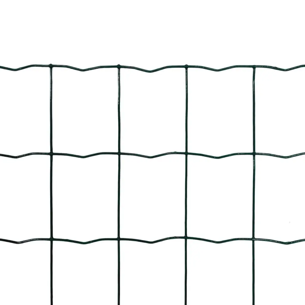 Euro Fence Panel Garden 10x1.0m Steel Fencing Barrier Protection