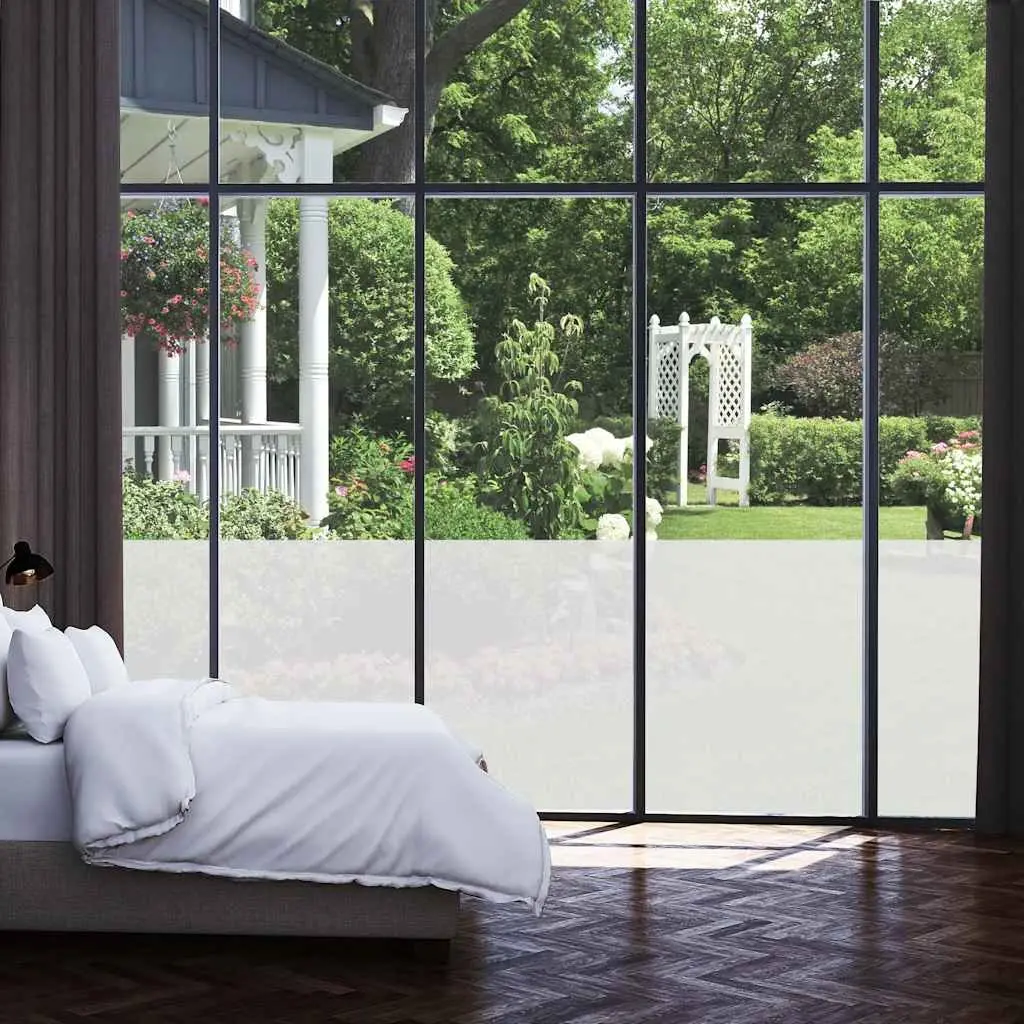 Frosted Window Film Privacy Glass Protector Bathroom Bedroom Office 0.9m x 5m