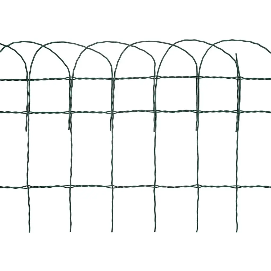 Garden Border Fence Edging 10 m Green Decorative Wire Yard Lawn Protection