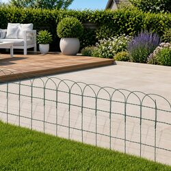 Garden Border Fence - 25m Length and Robust Build