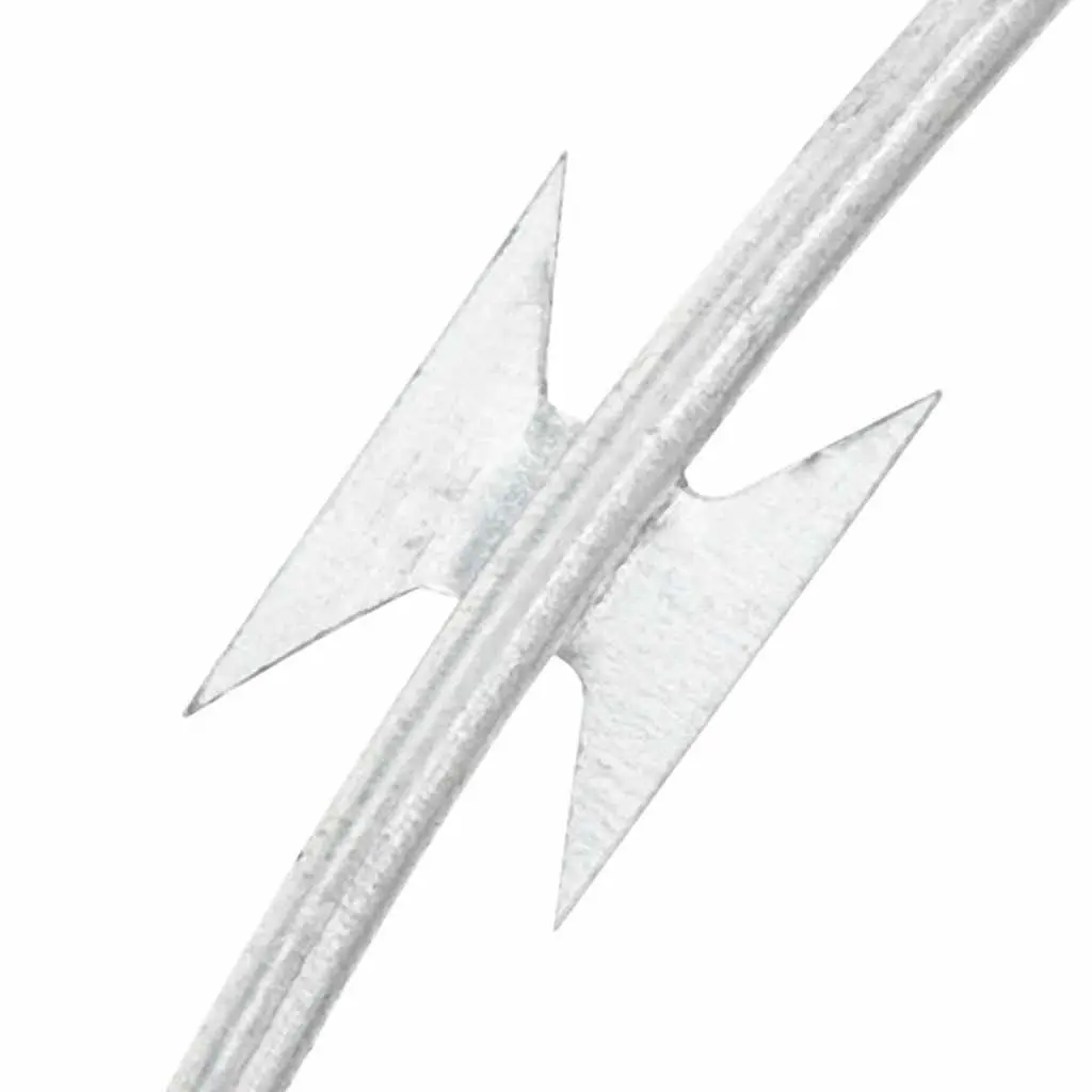 Razor Wire Helical Roll for Garden Yard Security 60m Galvanised Steel