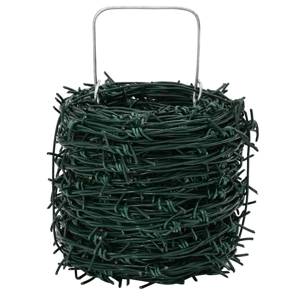 Barbed Wire Roll 100m Garden Fence Security Outdoor Yard Protection Barrier