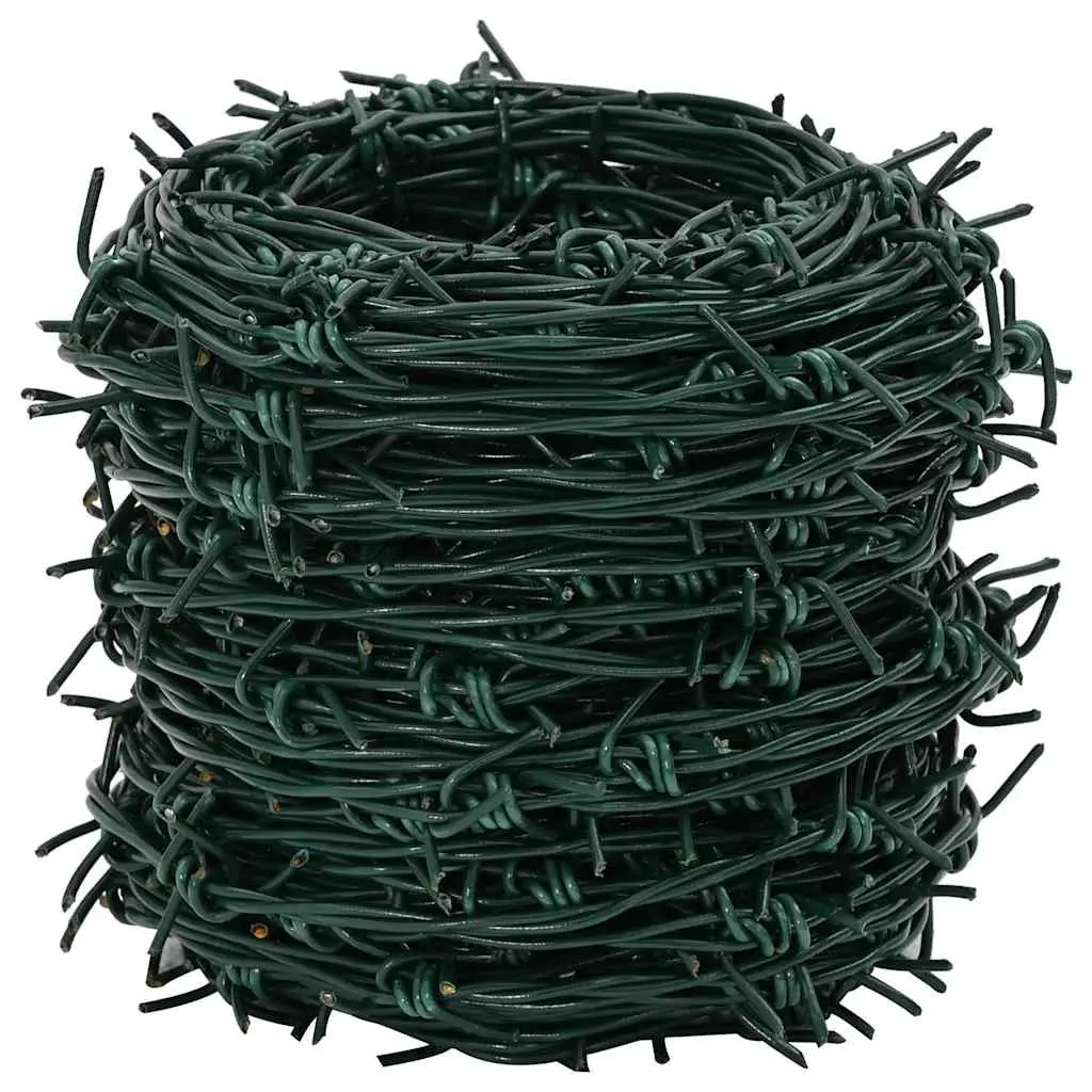 Barbed Wire Roll 100m Garden Fence Security Outdoor Yard Protection Barrier