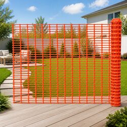 Specifications of the Orange Safety Fence - 50m Length