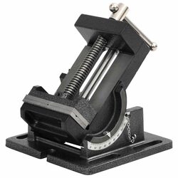 110mm Manual Tilting Drill Press Vice with Strong Build