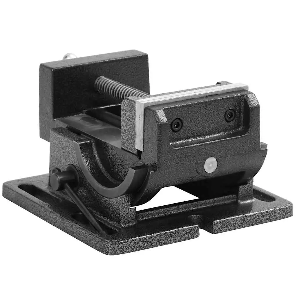 110mm Manual Tilting Drill Press Vice with Strong Build