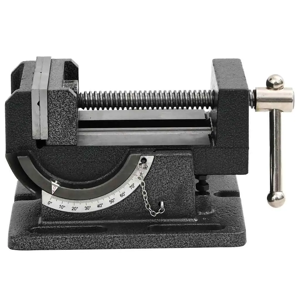 110mm Manual Tilting Drill Press Vice with Strong Build