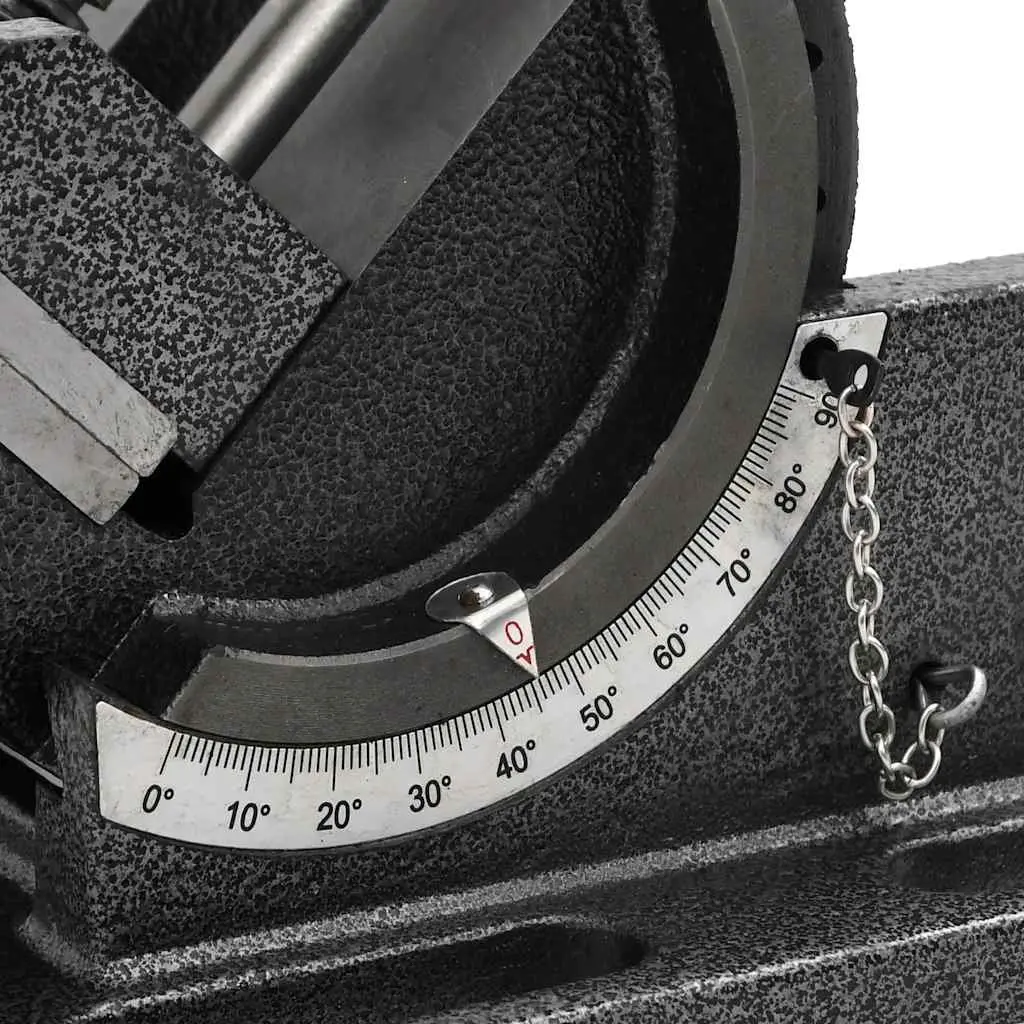 110mm Manual Tilting Drill Press Vice with Strong Build