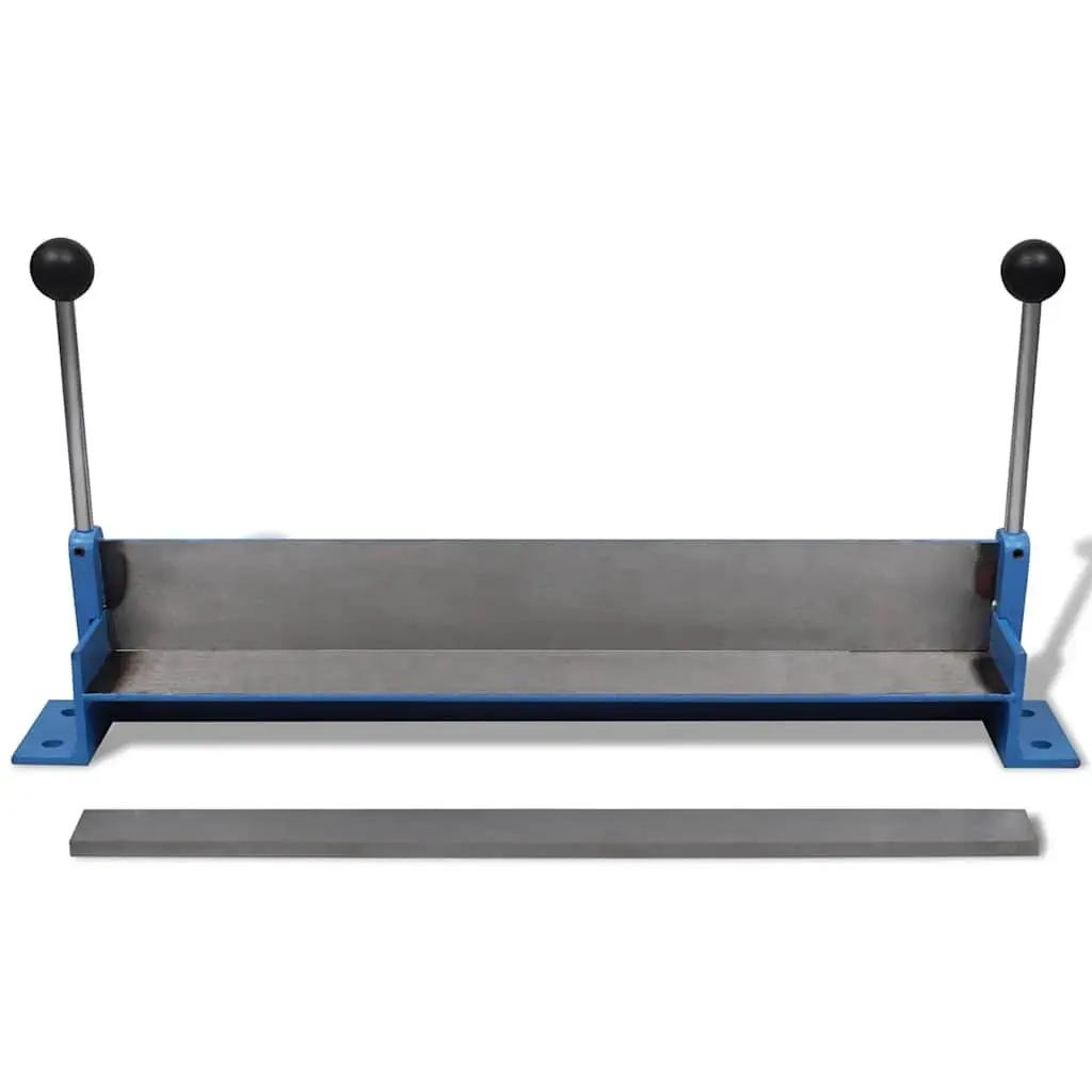 Steel Plate Folding Machine 450mm Manual Metal Sheet Folder Workshop Press Brake