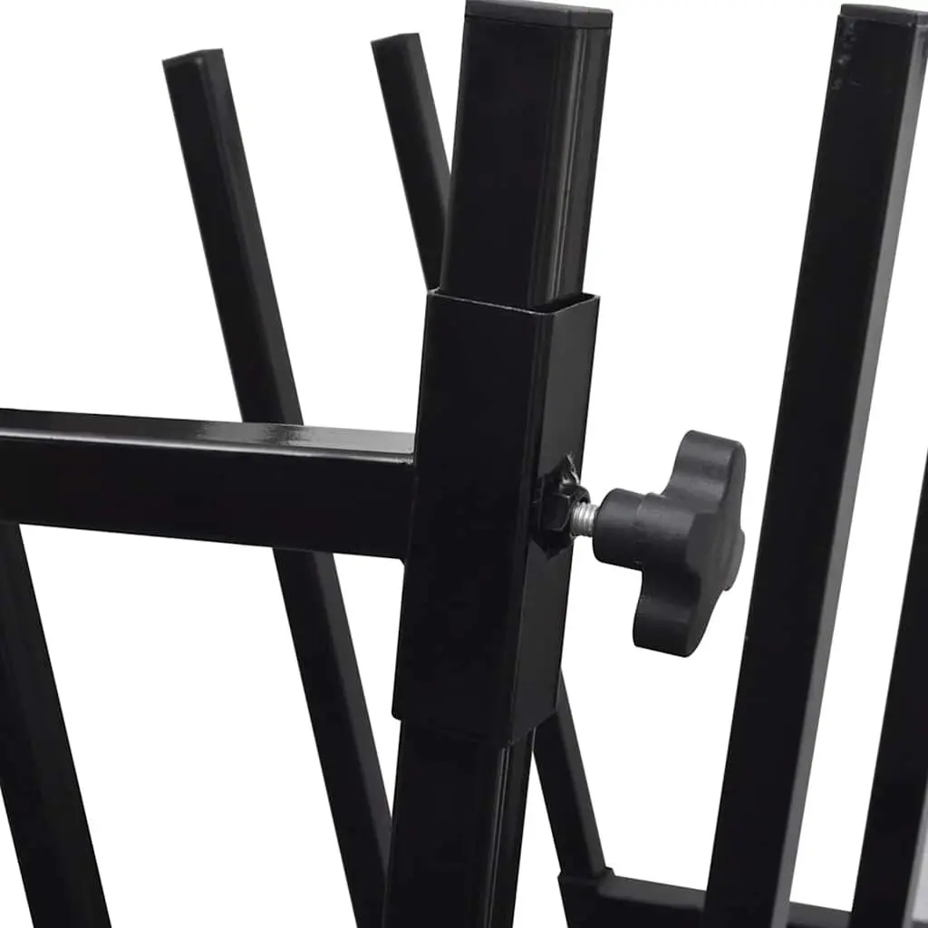 Steel Saw Horse for Woodworking Adjustable Feet 400 kg Capacity
