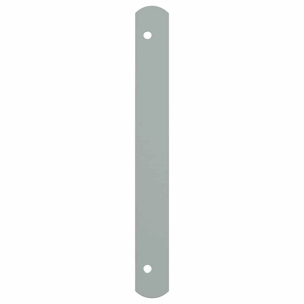 Adjustable Window Security Grille Silver 500-650 mm Galvanised Steel 2 Crossbars