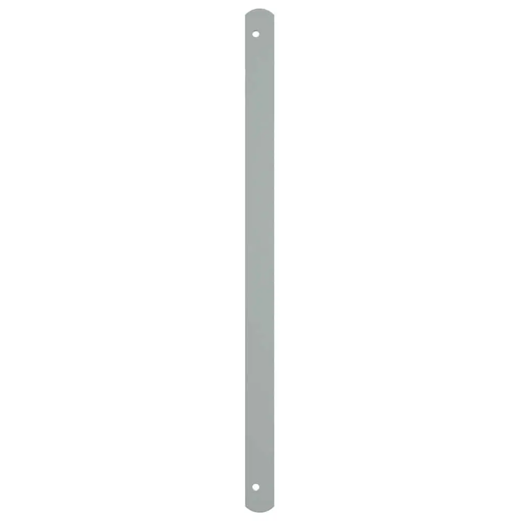 Security Grille with Adjustable Width 700-1050 mm in Silver Steel
