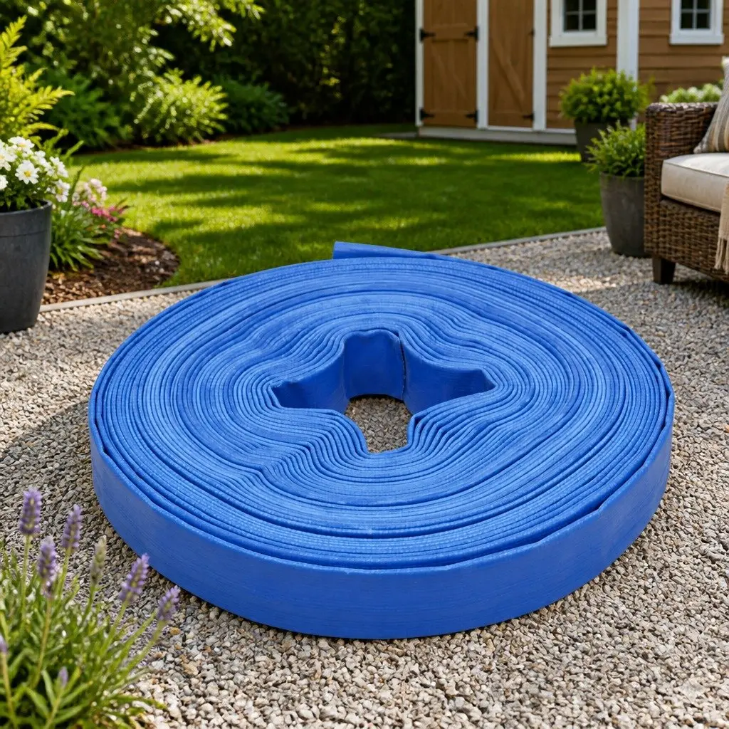 25 m 1" PVC Flat Hose