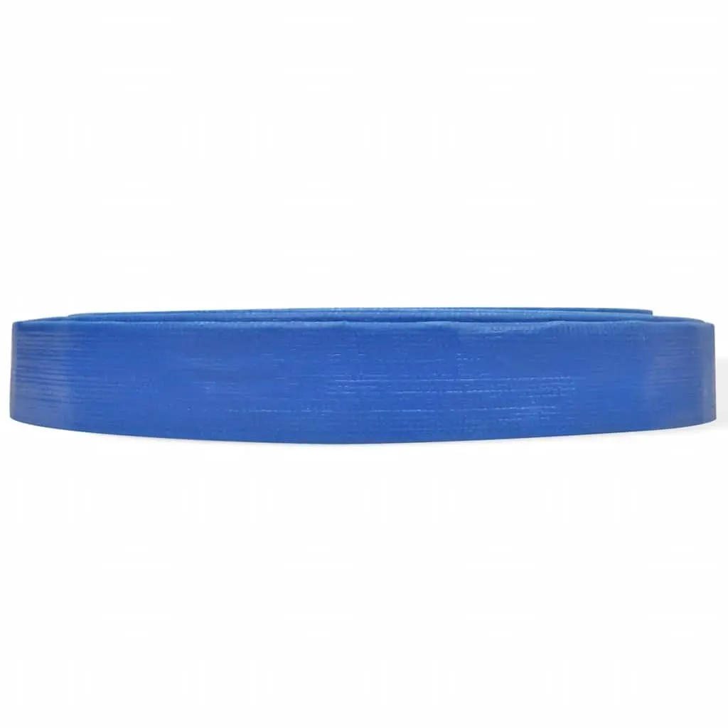 Flat Hose for Water Pump Installation 25 m 1 Inch PVC Garden Plumbing