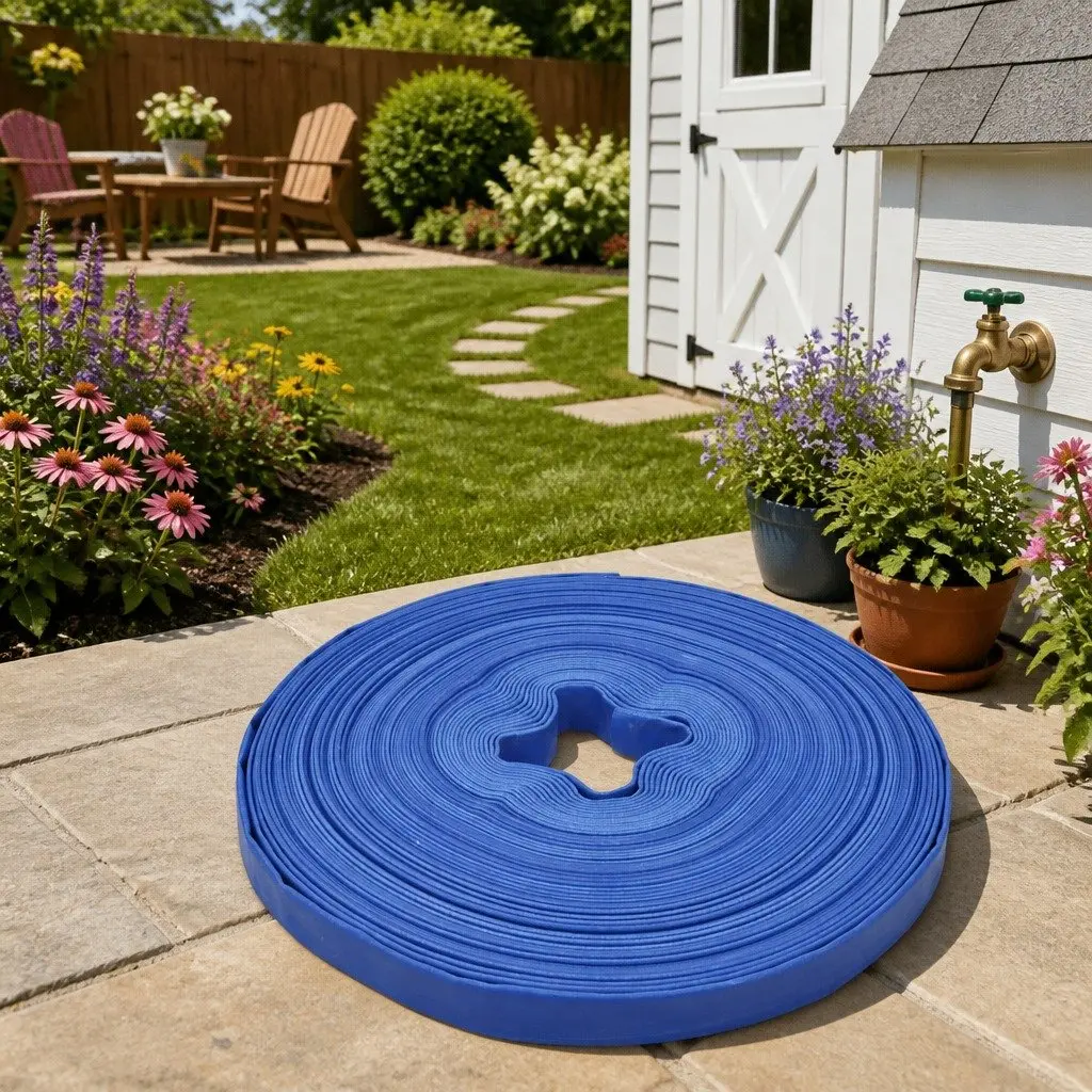 50m Flat Hose 1 Inch PVC Water Pump Hose