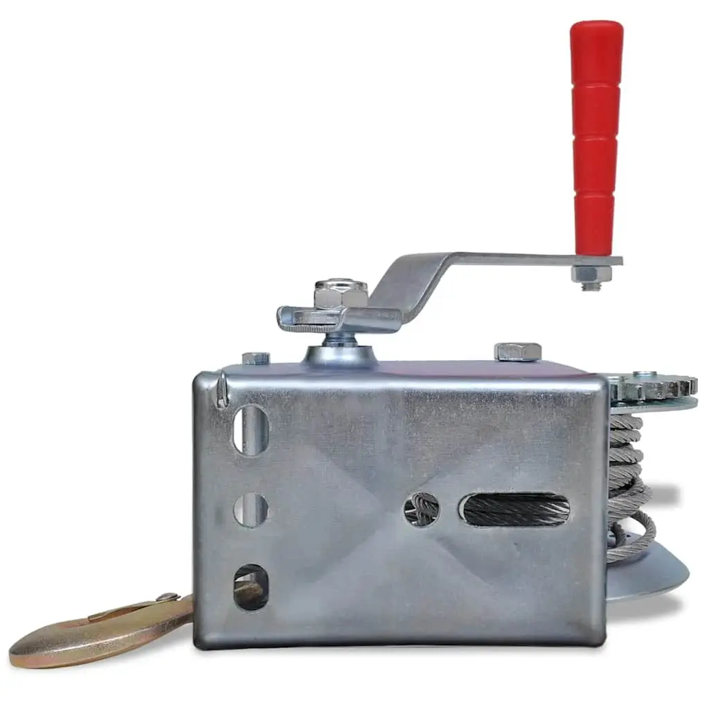 Heavy Duty Hand Winch with 10 m Cable
