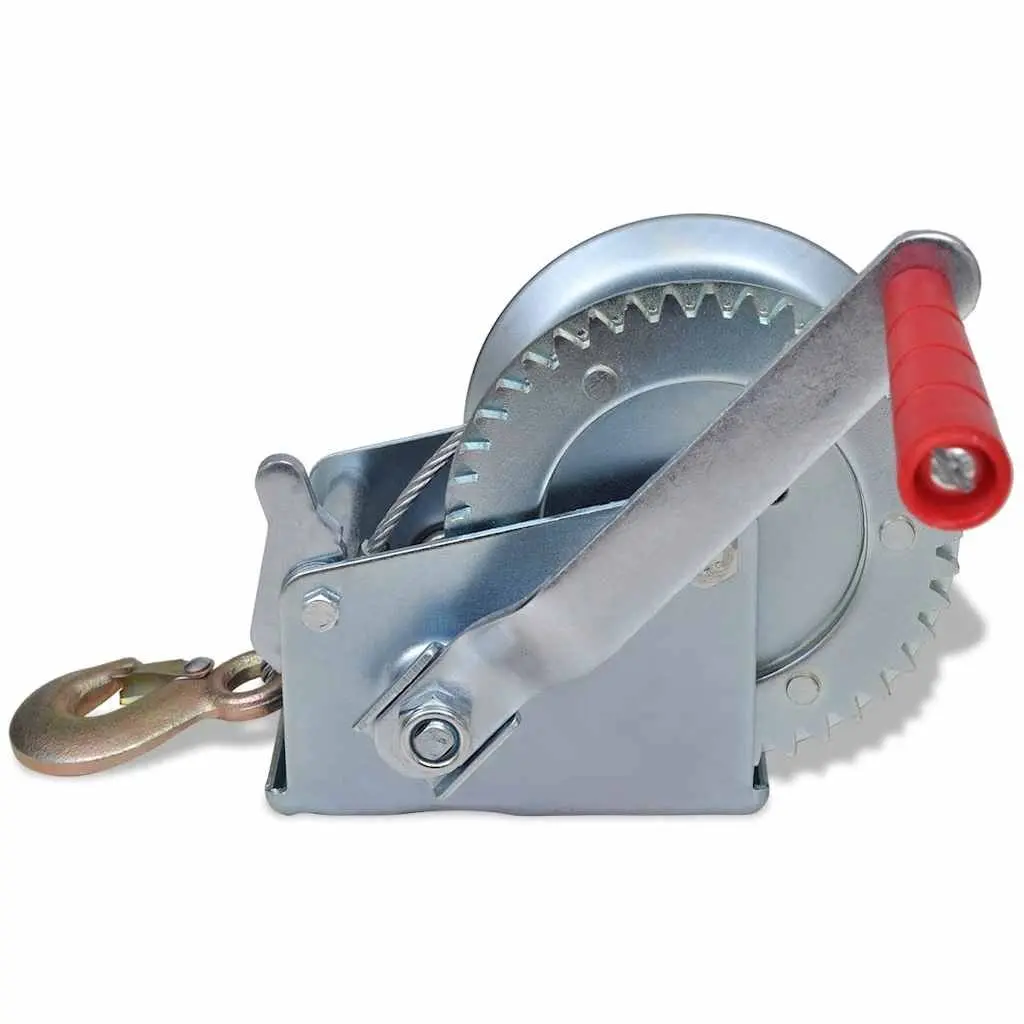 Heavy Duty Hand Winch with 10 m Cable
