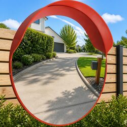 60cm Outdoor Convex Traffic Mirror - Specifications Inside